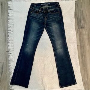 AE Kickboot Stretch Jeans Dark Denim